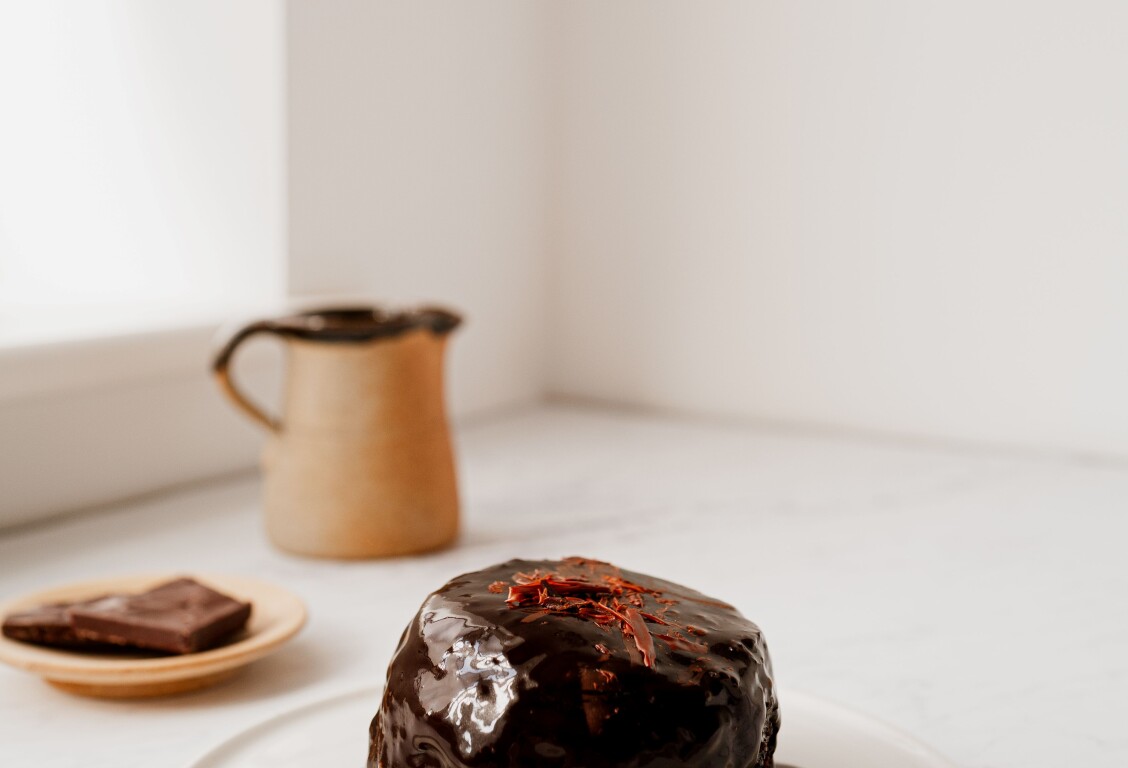 Langtons Dark Chocolate Pudding with Chocolate Sauce 2 web