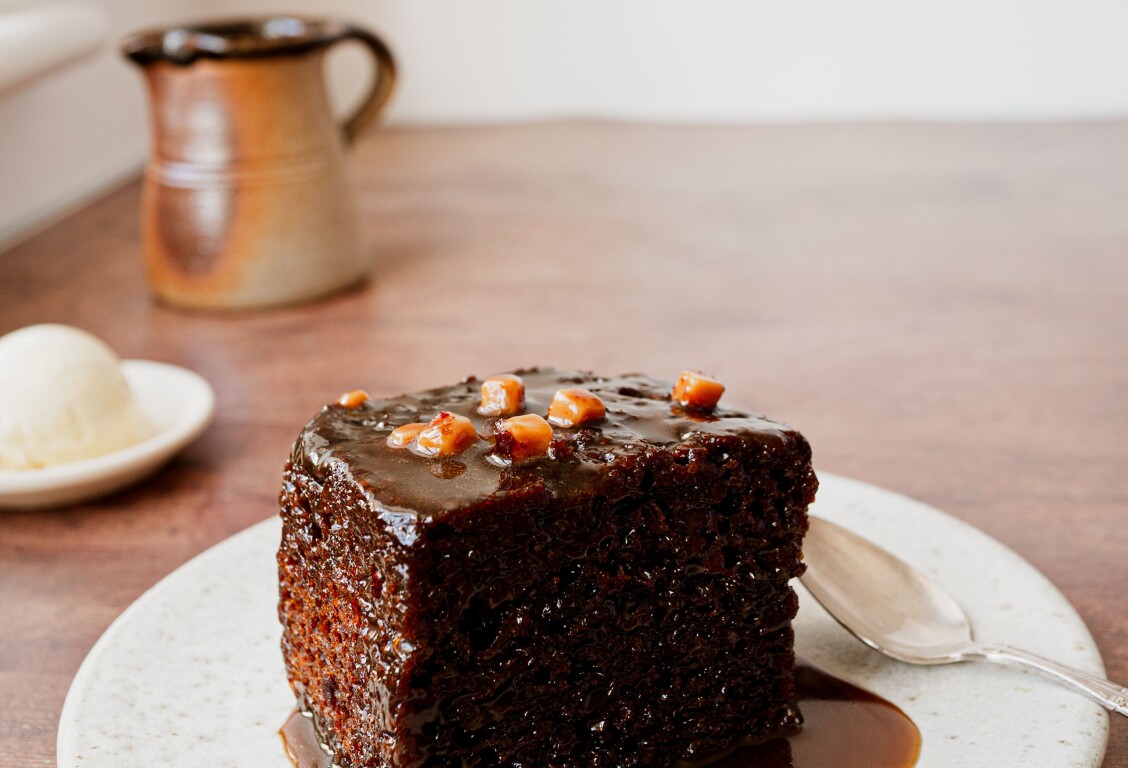 Langtons Square Sticky Toffee Pudding with Rich Toffee Sauce 3 web